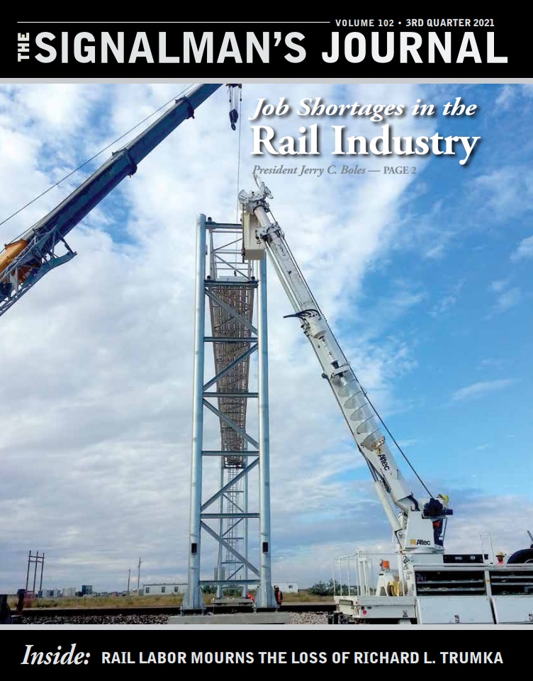 Brotherhood of Railroad Signalmen Signalman's Journal Archive